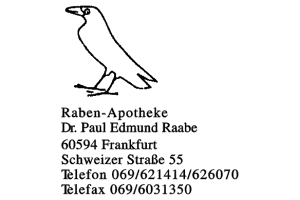 Raben-Apotheke Dr. Paul Edmund Raabe Raben-Apotheke Dr. Paul Edmund Raabe