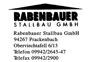 Rabenbauer Stallbau GmbH