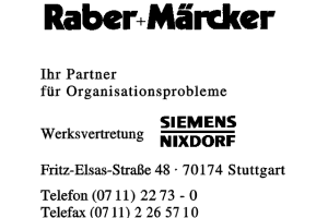 Raber & Märcker