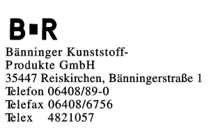 Bänninger Kunststoff-Produkte GmbH