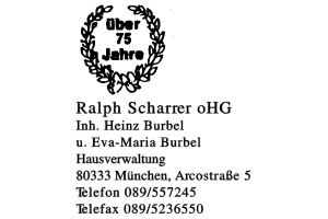 Ralph Scharrer oHG