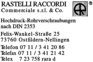 Rastelli Raccordi