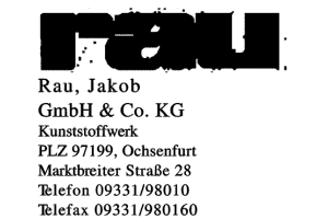 Rau, Jakob GmbH & Co. KG