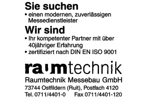 Raumtechnik Gesellschaft für Messebau und Produktpräsent mbH