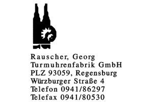 Rauscher, Georg Turmuhrenfabrik GmbH
