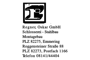 Regner, Oskar GmbH