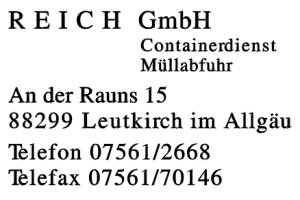 Reich GmbH