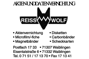 REISS-WOLF