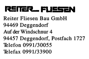 Reiter Fliesen Handels-GmbH Reiter Fliesen Handels-GmbH