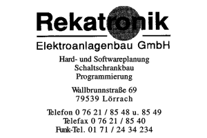 Rekatronik Elektroanlagenbau GmbH
