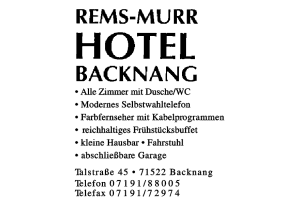 Rems-Murr Hotel