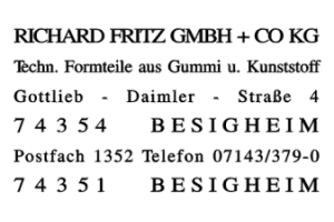 RICHARD FRITZ GMBH + CO KG