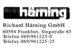 Richard Härning GmbH Richard Härning GmbH