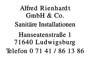 Rienhardt, Alfred GmbH & Co.