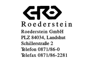 Roederstein GmbH