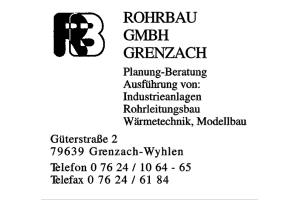 Rohrbau GmbH Grenzach