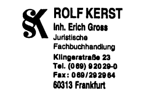 ROLF KERST Inh. Erich Gross ROLF KERST Inh. Erich Gross