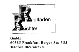 Rolladen Richter GmbH Rolladen Richter GmbH