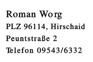 Roman Worg