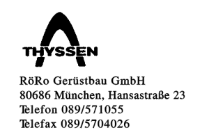 RöRo Gerüstbau GmbH