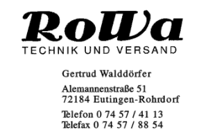 RoWa Gertrud Walddörfer