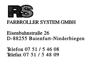 RS Farbroller-System GmbH