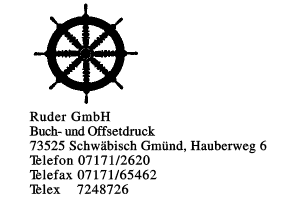 Ruder GmbH Buch- und Offsetdruck
