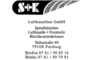 S+K Luftkanalbau GmbH S+K Luftkanalbau GmbH