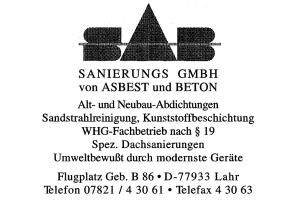 SAB Sanierungs GmbH
