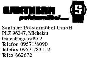 Santherr, Polstermöbel GmbH