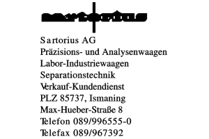 Sartorius AG