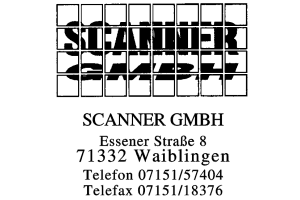 SCANNER GmbH