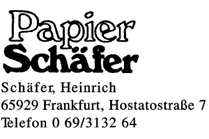 Schäfer, Heinrich