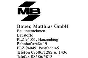 Bauer, Matthias GmbH