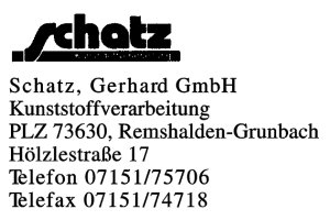 Schatz, Gerhard GmbH