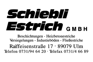 Schiebli Estrich GmbH