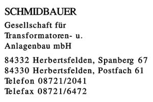 SCHMIDBAUER
