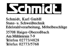 Schmidt, Karl GmbH