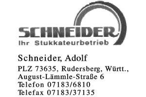 Schneider, Adolf