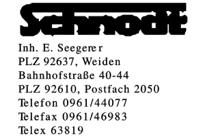 Schnödt Inh. E. Seegerer