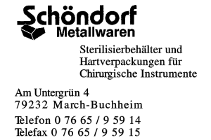 Schöndorf Metallwaren