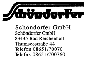 Schöndorfer GmbH