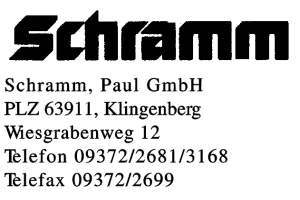 Schramm, Paul GmbH