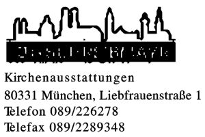 Schreibmayer, J. G. Kirchenausstattungen
