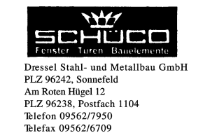 schüco Dressel Stahl- und Metallbau GmbH