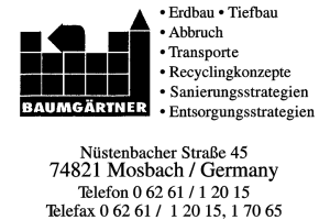 Baumgärtner