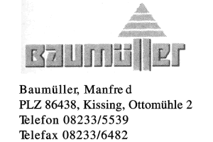 Baumüller, Manfred