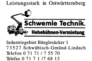 Schwemle Technik Schwemle Technik
