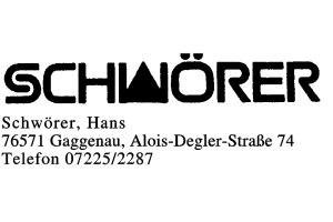 Schwörer, Hans