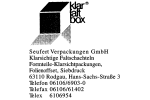 Seufert Verpackungen GmbH